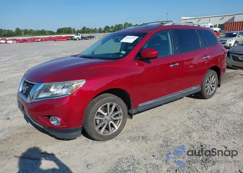 2013 Nissan Pathfinder Sl z USA, uszkodzony, nr VIN 5N1AR2MN0DC602411